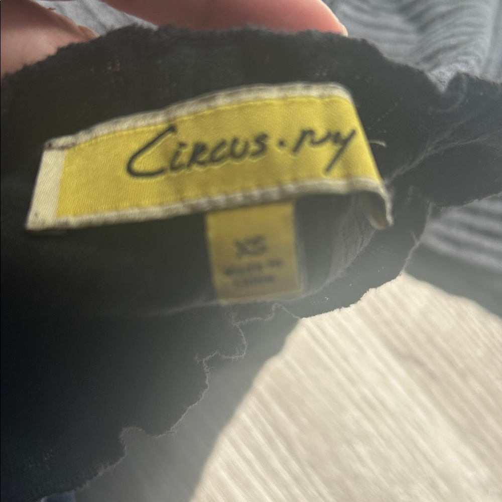 Circus by Sam Edelman Black Ribbed Blouse - Picture 5 of 5